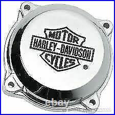 Harley Davidson Chrome Carburetor Cover Touring dyna softail XL Bar & Shield