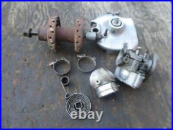 Harley Davidson Sportster Ironhead Kicker Cover Wheel Hub Axle Zenith Carburetor