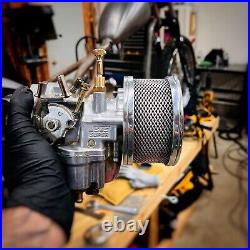 Harley Davidson air cleaner For S&S Super E/G Carburetors Custom Chopper