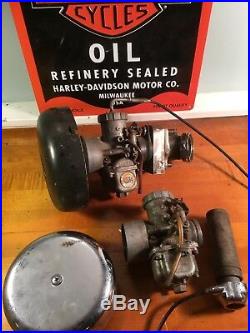 Harley Flathead Mikuni Carburetor WR WLDR 52K KR KH KHK 81107-40 27011-52 Intake