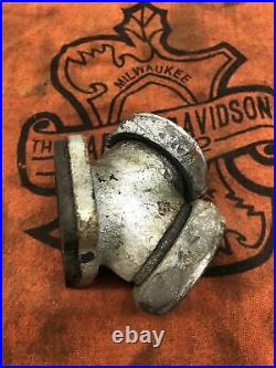 Harley Flathead WR Intake Manifold K Model Linkert Carburetor Intake OEM