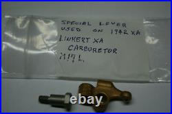 Harley Linkert M17l Carburetor Low Speed Needle Lever And Bolt 1942 Xa