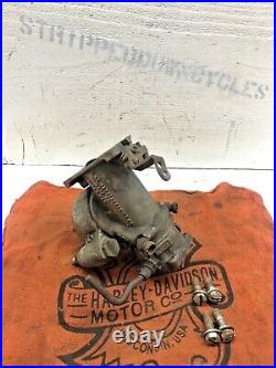 Harley M-53 Linkert Carburetor Bombsight Venturi K Model KH WR Flathead OEM