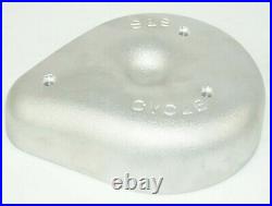 Harley S&S Cycle AIR CLEANER COVER TEARDROP WITH RAISED LETTERS panhead shovel
