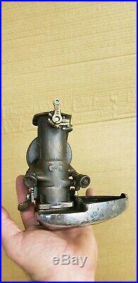 Harley VLH 1936 carburetor complete REBUILT M 4 1 L air cleaner knucklehead EL