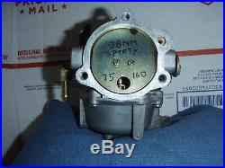 Harley carb refurbished 30 day warr iron head sportster jetting 75/160 -77