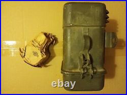 Harley davidson wla flathead 45ci military air filter+carburetor connection NOS