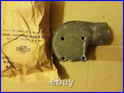 Harley davidson wla flathead 45ci military air filter+carburetor connection NOS