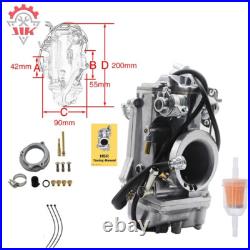 High Performance HSR42-18 42mm for Mikuni Carburetor Kit Carb EVO Twin Cam