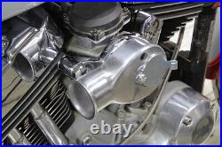 InchTT inch CV Carburetor Air Snoot Kit Polished fits Harley Davidson