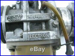 Lectron Carburetor and BTE quick throttle Harley Davidson Panhead Knucklehead