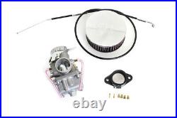 Mikuni 38mm Spigot Round Slide Carburetor Carb Kit Harley Ironhead Shovelhead XL