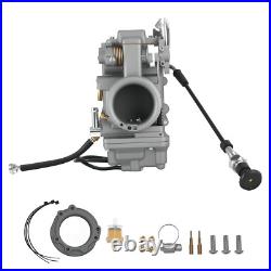 Motorcycle Carb Carburetor HSR45 45mm for Harley-Davidson EVO Twin Cam 1990-2004