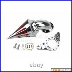 Motorcycle Spike Air Cleaner Filter Kit For Harley Davidson V-Twin CV Carburetor