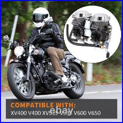 NEW Aluminum Carburetor Fit for Yamaha XV400 V400 V535 V600 V650 M576-A114-TI