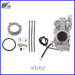 NEW Carburetor with Choke Cable For Mikuni HSR45 Harley Davidson EVO Twin Cam