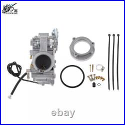 NEW Carburetor with Choke Cable For Mikuni HSR45 Harley Davidson EVO Twin Cam