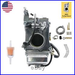 New Carburetor Easy Kit 42-18 42 mm For EVO Twin Cam Evo Mikuni HSR Carb