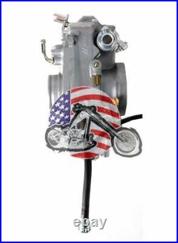 New Mikuni HSR42mm HSR TM42-6 42mm Carb Carburetor Harley Evo Evolution Twin Cam