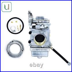 New Polished HSR45 Carburetor Fits Harley HSR 45mm HD EVO TwinCam TM45 US Stock