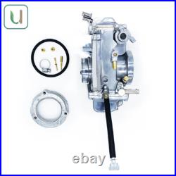 New Polished HSR45 Carburetor Fits Harley HSR 45mm HD EVO TwinCam TM45 US Stock