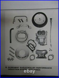 Nos Oem Harley Screamin Eagle Holley 2 Barrel Twin Cam Carburetor Kit 28011-00