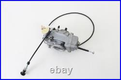 OKO 45mm Flatslide Carburetor Natural fits Harley Davidson