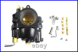 OKO Performance 1-7/8 inch Shorty Carburetor Black fits Harley Davidson