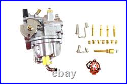 OKO Performance Shorty 47mm Carburetor Polished fits Harley Davidson