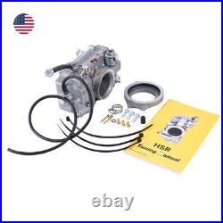 Polish Carburetor for Mikuni 42mm Harley HSR42 Evo Evolution Twin Cam TM42 Carb