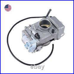 Polish Carburetor for Mikuni 42mm Harley HSR42 Evo Evolution Twin Cam TM42 Carb