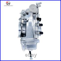 Polished Carburetor & Choke Cable For TM45-2K HSR45 HSR 45mm Harley-Davidson
