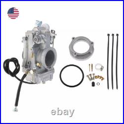 Replaces OEM Mikuni HSR 45 45mm Polished Performance Pumper Carburetor TM45-2PK