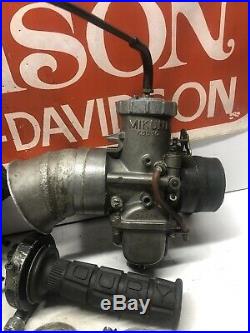 Robison Harley-Davidson Race Team XR-1000 XR-750 Monster Mikuni Carbs & Intakes