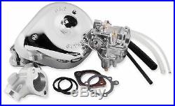 S&S 11-0402 Shorty Super E Carburetor Kit 66-E78 Harley-Davidson Shovelhead