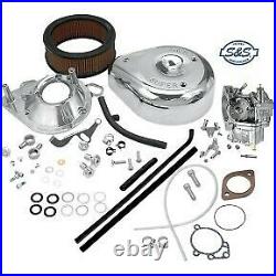 S&S 11-0442 Super E Carburetor Kit WITHOUT Manifold for 93-99 Big Twin Evo