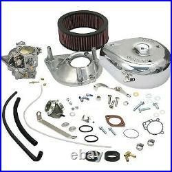 S&S CYCLE 11-0406 Super E Carburetor Kit for 79-85 XL with VOES
