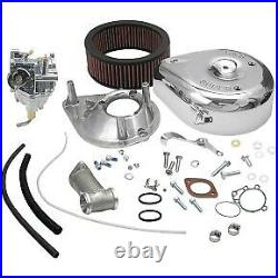 S&S Cycle 11-0401 Super E Carburetor Kit for 55-65 Panhead withstandard tank