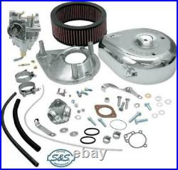 S&S Cycle 11-0422 Super G Shorty Carburetor Kit with Manifold