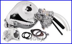 S & S Cycle Super E Shorty Carburetor Kit with Manifold 11-0404