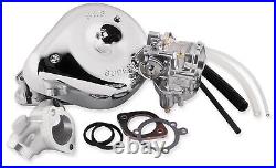 S & S Cycle Super E Shorty Carburetor Kit with Manifold 11-0411