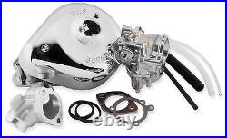 S & S Shorty Super E Carburetor Kit 84-92 HARLEY DAVIDSON FX FL MODELS