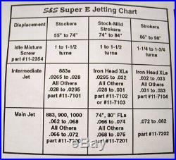 S&S Super B carburetor for Harley Davidson Big Twin F526