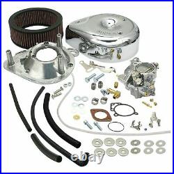 S&S Super E Carburetor Kit For Harley-Davidson Evolution 1984-1992 P/N 11-0407