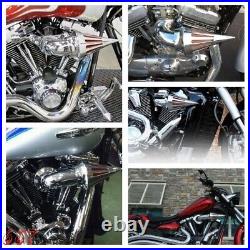 Spike Cone Air Cleaner Filter For Harley Davidson CV Carburetor Delphi V-Twin