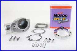 Tourist Trophy CV Carburetor Air Snoot Kit Polished fits Harley Davidson