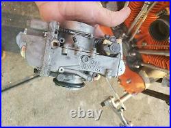 Vintage Harley Davidson Mikuni 40mm flat side Carburetor