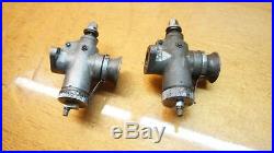 Vintage Original Amal Carburetors Carbs Triumph Bsa B24x Chopper Bobber 1960s