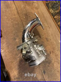 WEBER 40 DCOE 24 Harley Davidson Knucklehead Intake & Carburetor Italy Knuckle
