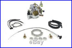 Zenith 40mm Chrome Spigot Mount Carburetor Kit, for Harley Davidson, by Zenith